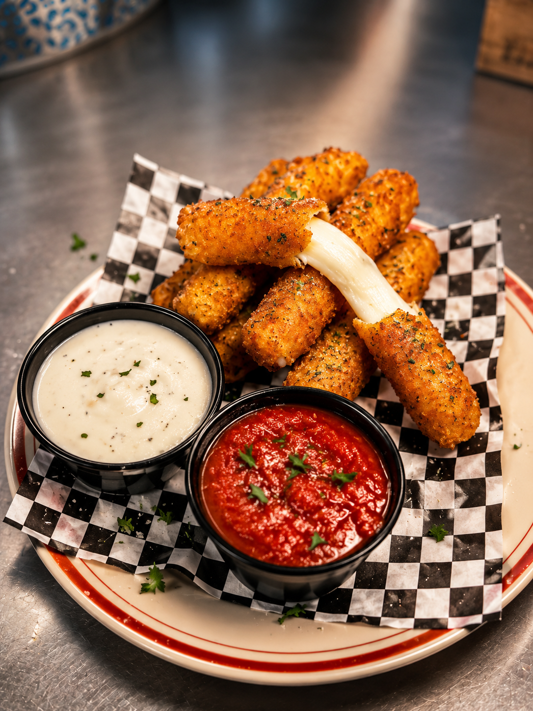 Appetizers from the Mesa East Bowl snack bar